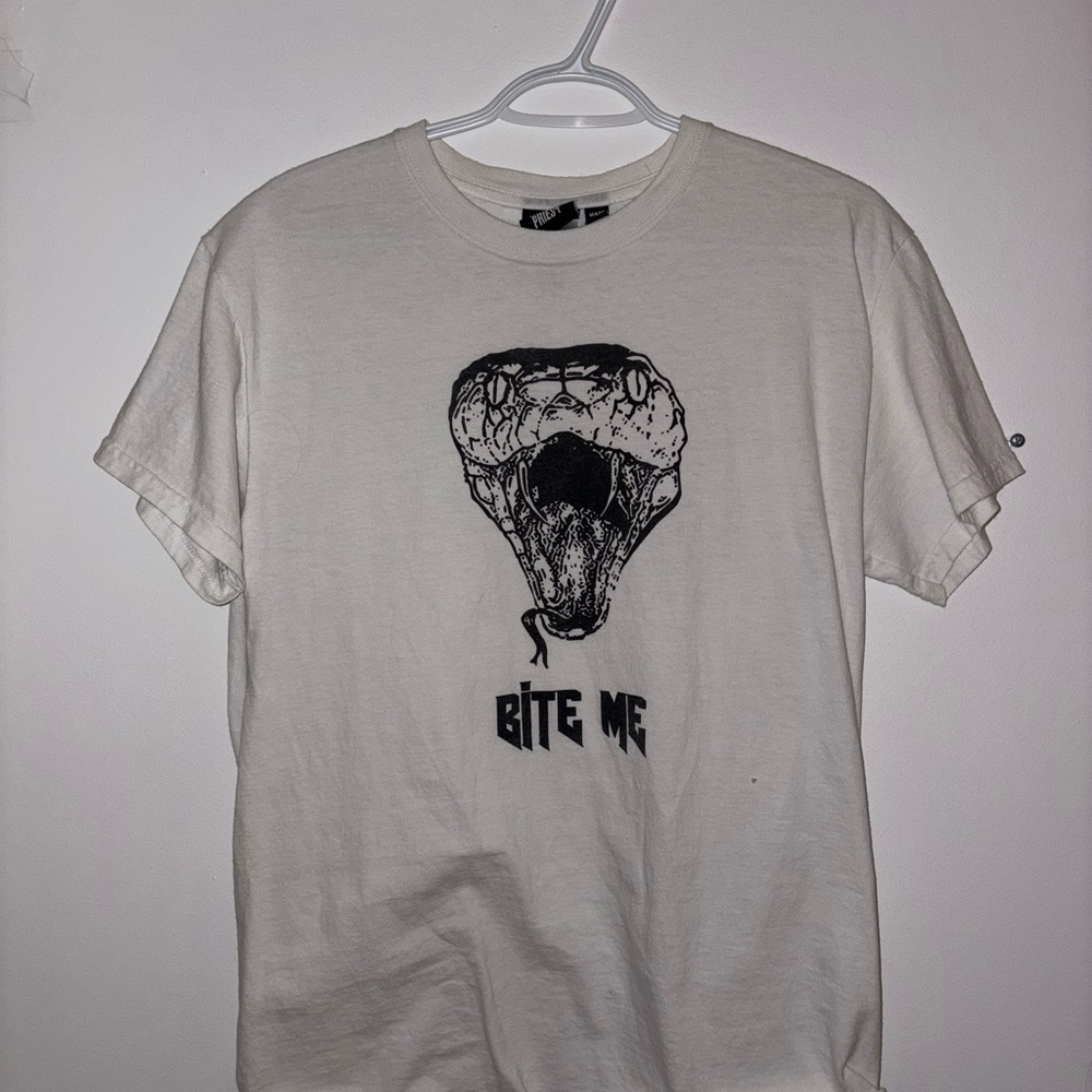 The Ragged Priest White Snake Graphic Tee